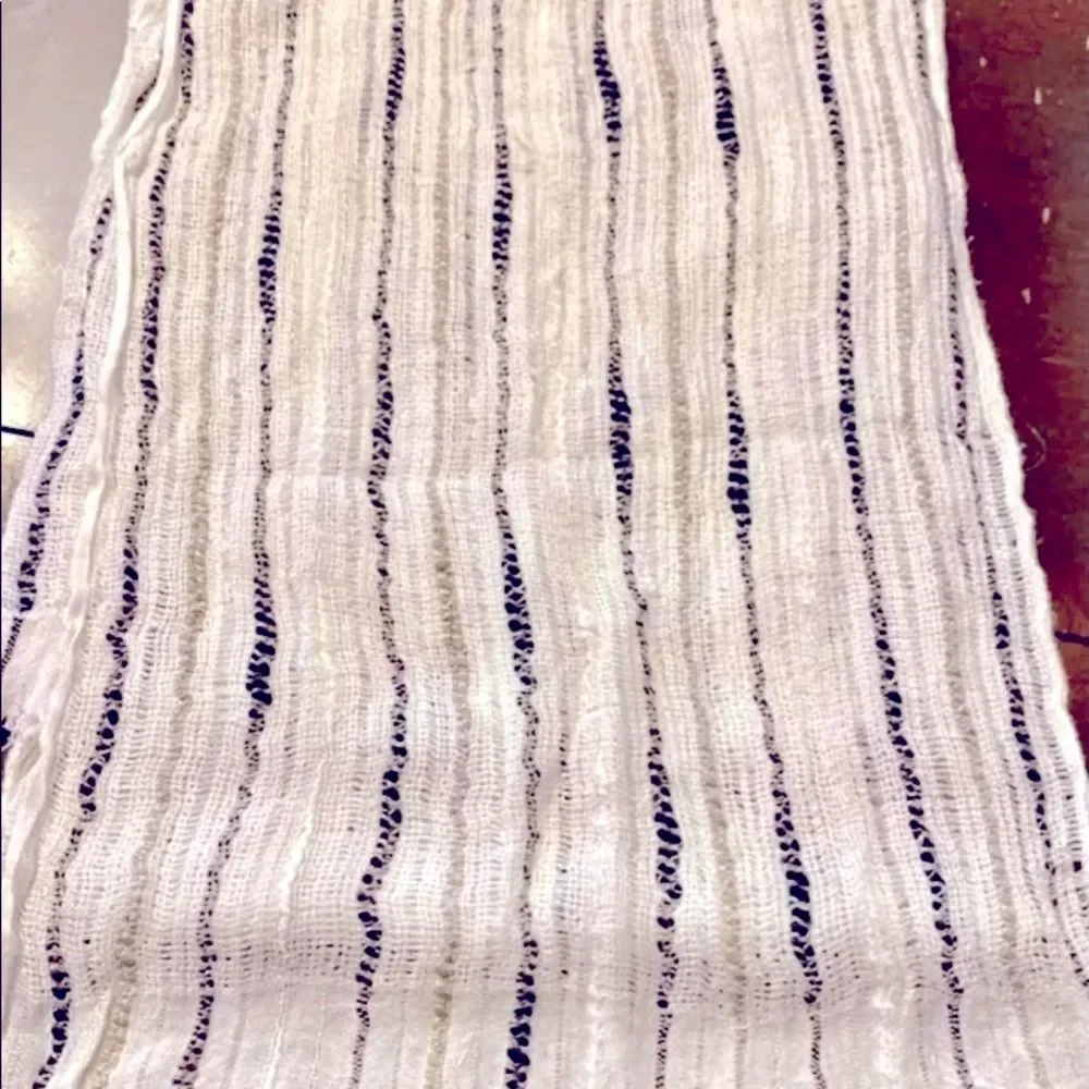 Sparkly Striped‎ Scarf